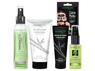 Konkurs Marion - kosmetyki oczyszczające z aktywnym węglem.
