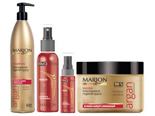 Konkurs Marion - kosmetyki do włosów na jesień.