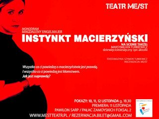 Konkurs Teatru ME/ST - INSTYNKT MACIERZYŃSKI.