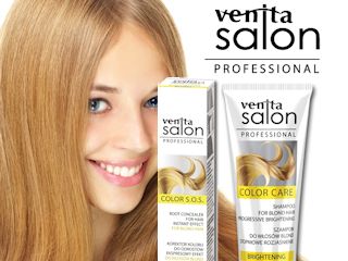 Konkurs Venita - szampon i korektor do blond włosów.